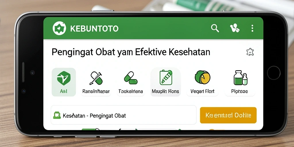 Tampilan antarmuka KEBUNTOTO yang sederhana dan fungsional.