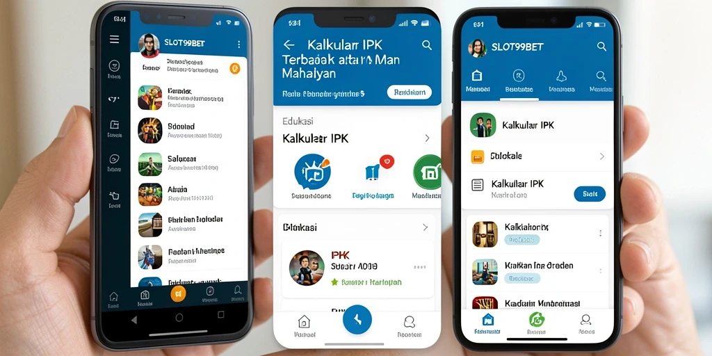 Antarmuka SLOT99BET yang memudahkan penghitungan Kalkulator IPK.