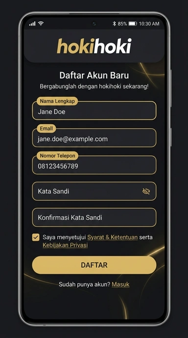 Cara Mudah Buat Akun Baru di hokihoki