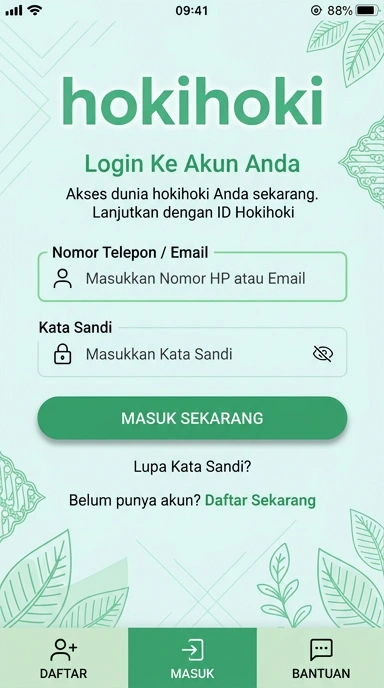 Masuk ke Akun Hokihoki Anda dengan Mudah