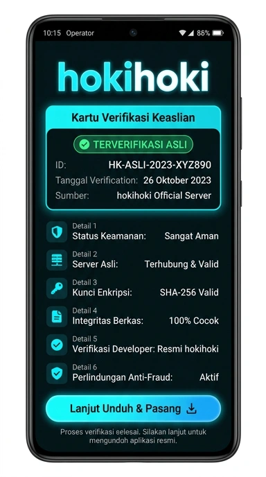 Kanal Resmi HokiHoki untuk Pengguna Android Indonesia